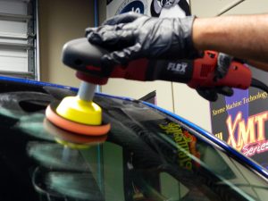 Polishing glass